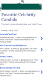 Mobile Screenshot of favoritecelebritycandids.blogspot.com