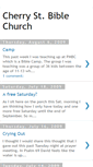 Mobile Screenshot of cherrystbiblechurch.blogspot.com