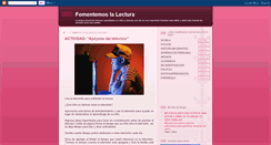 Desktop Screenshot of fomentarlalectura.blogspot.com