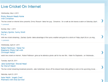 Tablet Screenshot of elivecricketoninternet.blogspot.com