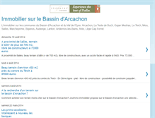 Tablet Screenshot of immobilier-bassin-arcachon.blogspot.com