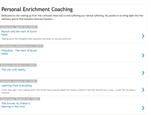 Tablet Screenshot of personalenrichmentcoach-sagarthework.blogspot.com