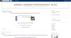 Desktop Screenshot of andreagordonphotography.blogspot.com