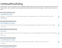 Tablet Screenshot of irishhousepricesfalling.blogspot.com