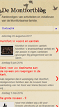 Mobile Screenshot of demontfortblog.blogspot.com