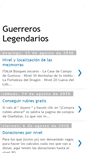 Mobile Screenshot of guerrero-legendario.blogspot.com