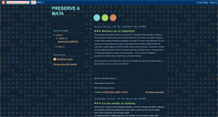 Desktop Screenshot of preserveamata.blogspot.com