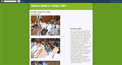 Desktop Screenshot of madrasmedicalcollege.blogspot.com