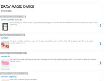 Tablet Screenshot of drawmagicdance.blogspot.com