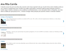 Tablet Screenshot of anaritacorrea.blogspot.com