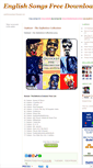 Mobile Screenshot of englishsongslatest.blogspot.com