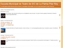 Tablet Screenshot of escuelamunicipaldeteatropilarrey.blogspot.com