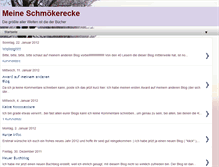 Tablet Screenshot of meine-schmoekerecke.blogspot.com