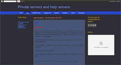 Desktop Screenshot of helpprivateserver.blogspot.com