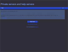 Tablet Screenshot of helpprivateserver.blogspot.com