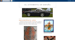 Desktop Screenshot of elautomovilenespana.blogspot.com