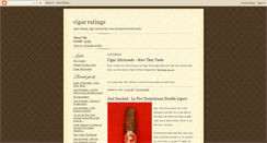 Desktop Screenshot of cigarratings.blogspot.com
