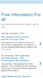 Mobile Screenshot of free-information4all.blogspot.com