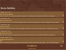 Tablet Screenshot of bernsbabbles.blogspot.com