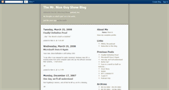 Desktop Screenshot of mrniceguyshow.blogspot.com