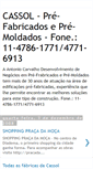 Mobile Screenshot of cassolprefabricados.blogspot.com