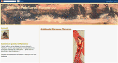 Desktop Screenshot of galeriepeintureflamenco.blogspot.com