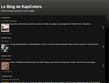 Tablet Screenshot of kapicolors.blogspot.com