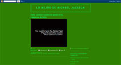 Desktop Screenshot of michaeljacksonvive.blogspot.com