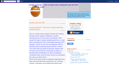 Desktop Screenshot of orange-soda-seo.blogspot.com