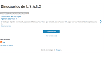 Tablet Screenshot of dinoagentesx.blogspot.com
