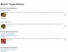 Tablet Screenshot of bitchinvegankitchen.blogspot.com