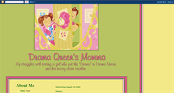 Desktop Screenshot of dramaqueensmomma.blogspot.com