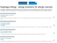 Tablet Screenshot of esophagusallergy.blogspot.com