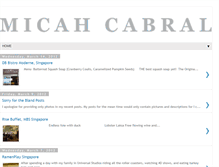 Tablet Screenshot of micahcabral.blogspot.com