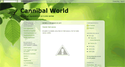 Desktop Screenshot of cannibal-world.blogspot.com