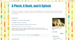 Desktop Screenshot of apinch-adash-andasplash.blogspot.com