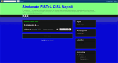 Desktop Screenshot of fistelcisl.blogspot.com