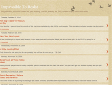 Tablet Screenshot of impawsibletoresist.blogspot.com