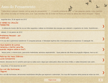 Tablet Screenshot of com-as-asas-do-pensamento.blogspot.com