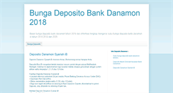 Desktop Screenshot of bunga-deposito-bank-danamon.blogspot.com