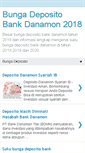 Mobile Screenshot of bunga-deposito-bank-danamon.blogspot.com