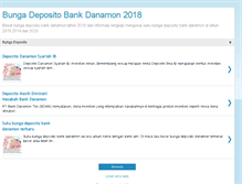 Tablet Screenshot of bunga-deposito-bank-danamon.blogspot.com