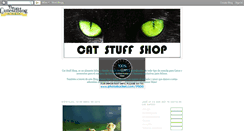 Desktop Screenshot of catstuffshop.blogspot.com