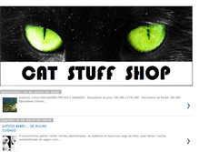 Tablet Screenshot of catstuffshop.blogspot.com