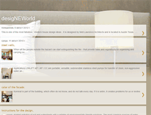 Tablet Screenshot of designeworld.blogspot.com