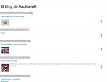 Tablet Screenshot of elblogdemachiavelli.blogspot.com