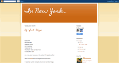 Desktop Screenshot of newyork-isms.blogspot.com