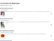 Tablet Screenshot of lacucinadialbertone.blogspot.com