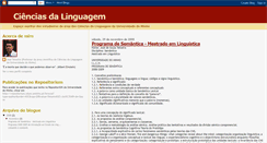 Desktop Screenshot of cienciasdalinguagem.blogspot.com