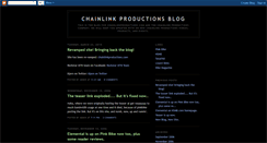 Desktop Screenshot of chainlinkproductions.blogspot.com